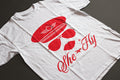 She Fly T-shirt red